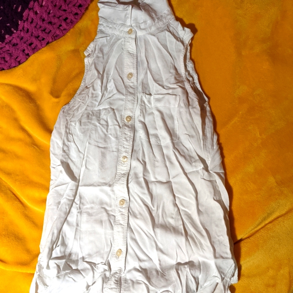 Buttonup tank top